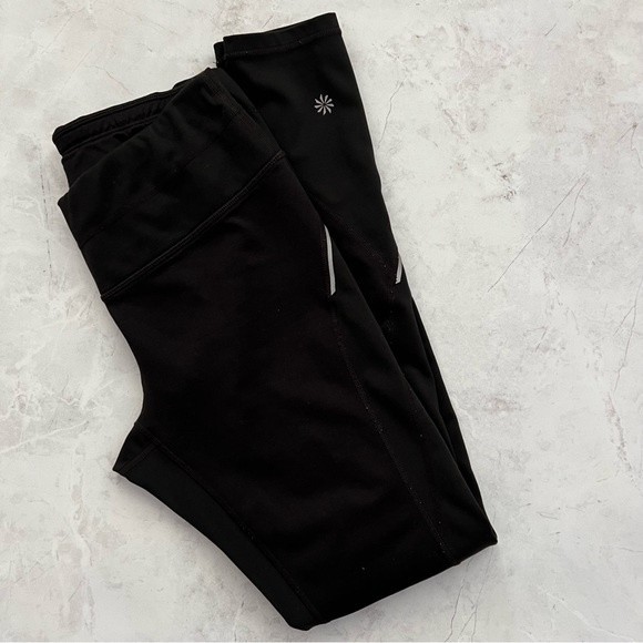 Athleta Powder Peak Black Leggings Small - Picture 10 of 15